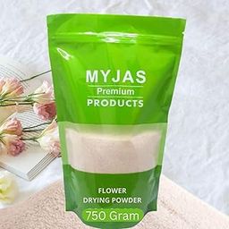 750 gm silika silicon Silica Gel Flower Drying Powder sand for DIY with Dry Flowers, Potpourri, Art and Craft, Resin Art, and Home Decor Non Indicating-image-5