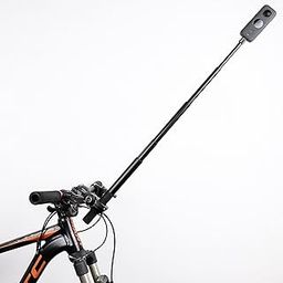 Third Person Perspective Handlebar Mount +114CM Invisible Selfie Stick for Bike Motorcycle Ride Tracking Shooting for Insta360 ONE X5,X4,X3,X2,X,RS,R 360 Camera-13