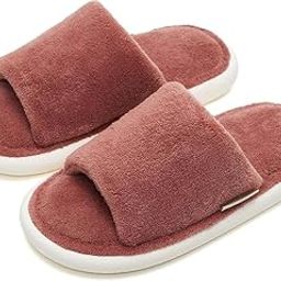 Slipper for Women Winter Flip Flop Soft Wool Indoor Slides Girls Faux Fur Cozy Carpet Spa Casual Home Slippers for Bedroom Sandals-image-94