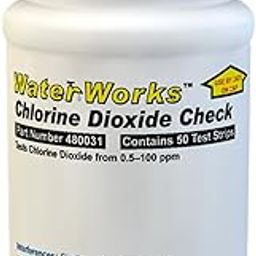 Industrial Test Systems WaterWorks 480031 Chlorine Dioxide Testing Strip, 1 Minute Test Time, 0-100ppm Range (Bottle of 50)-image-70