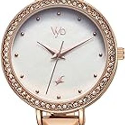 Fastrack Analog Mother of Pearl Dial Women's Watch-FV60050WM01W-image-33