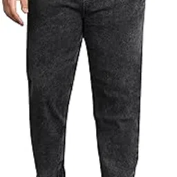 urbano plus Men's Regular Fit Washed Jogger Jeans Stretchable-picture-15