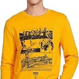 levi's Men's Cotton Crew Neck Sweatshirt-picture-2