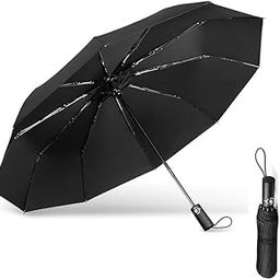 62 Inch Automatic -Open Golf- Umbrella -Extra Large- Oversize Double- Canopy -Vented Windproof Waterproof- Stick Umbrellas-image-54