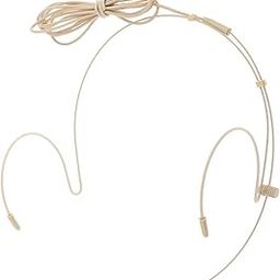 Syskonics Mini XLR 3 Pin Jack Double Ear Hook Condenser Head-Mounted Microphone Beige Color-image-21