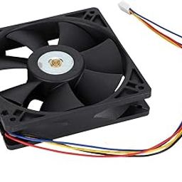 120mm High-Speed PWM Fan 12V 1.5A | 4000RPM Powerful Cooling Fan | 4-Pin PWM Case Fan for Server Chassis, Gaming PC, Mining Rig, Industrial Cabinet Cooling-picture-4