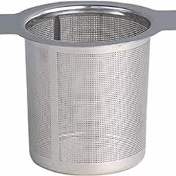 Bridge2shopping Stainless Steel Tea Infuser Premium Tea Strainer with Two Handles & Large Capacity for Loose Tea Leaf, Classic Metal Mesh Tea Filter for Cups, Mugs, Teapots-image-88