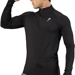 Thrive Mens Slim Fit Pullover Sport and Gym Full Sleeve T-Shirt for Men-image-58