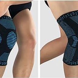 Meadawgs® Outdoor Sports Knee Brace Pad Sports Protector Long Sleeve Gear Blue XL-image-81
