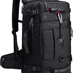 KAKA Travel Backpack, Carry On Backpack Durable Convertible Duffle Bag Fit for 15.6 Inch Laptop for Men and Women(Medium 35L)-image-59