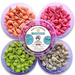 Pure Ghee Diya - Pack of 5 | Wax Free | Each Diya 100 pcs | Pooja Room Items for Home | Ghee Wicks for Prayers & Special Occasions-24