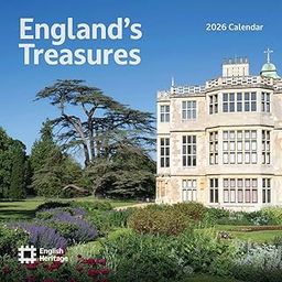 Carousel Worldwide, English Heritage, Englands Treasures 2026 Square Wall Calendar-image-86