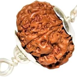 SreeGems 8 Face Rudraksha Nepal Original Certified Rudraksha With Silver Cap 8 मुखी असली रुद्राक्ष Blessed by Lord Ganesh Ji Pure Rudraksha Beads for Men Women Pendant-image-98