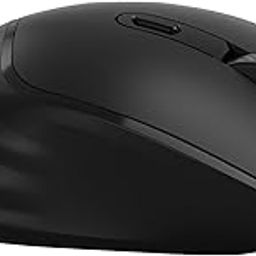 HP M120 Wireless Mouse, USB-A Nano Dongle, 2.4 Ghz Wireless Connection, 6 Buttons, Up to 1600 Dpi, Optical Sensor, Ergonomic Design, 12-Month Battery Life, 3-Year Warranty, 60G±5%, Black, 7J4G4Aa-22