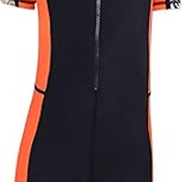 Fashion My Day® Wetsuit Swimsuit Swimming Snorkeling Child Short Sleeve Boys Girls Surfing Black and S | Men-image-36