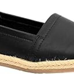 Women's Leather Espadrille Flats for Casual Wear | Soft Insole Slip-On Loafers | Cushioned Sole | Lightweight TPR Outsole | Everyday Comfort Ballerina Style Shoes-image-28