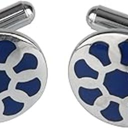 Shining Jewel Rodium Plated Cufflinks for Men (SJ_3015)-image-39