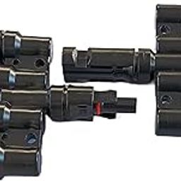 Aspa Solar SIBASS MC4 CONNECTOR 4 IN 1 OUT T TYPE MALE AND FEMALE 1 PAIR-17