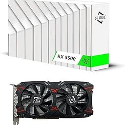 RX 5500 Graphics Card, TDP 150W 8GB GDDR6 128bit PCIe 4.0 Metal-Backplate HDMI DP Gaming Video Card for Desktop (Radeon RX 5500 8GB)-36