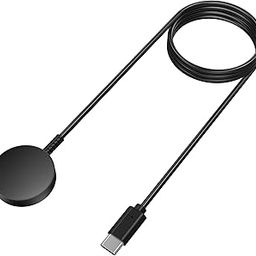 Sounce Magnetic USB Charger for Samsung Galaxy Watch – Fast Charging Cable for Galaxy Watch 6/6 Classic, 5/5 Pro, 4/4 Classic, 3, Active 2/1 – 1 Meter-26