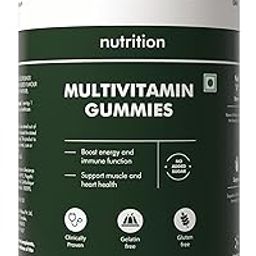 Man Matters Multivitamin Gummies With No Added Sugar | Daily Essential Multivitamin for Men | 15 Vitamins & Minerals, 8 Amino Acids, 7 Herbal Extract | Enhances Immunity & Overall Well Being | 60N-7
