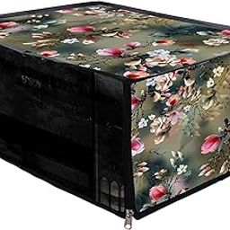 Printer Cover Compatible for Epson L3150 All-in-One Ink Tank Color with Zipper for Dust Protection/ Waterproof Printer Cover (Green)-image-3