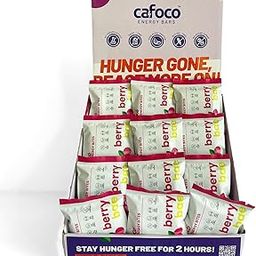 CAFOCO Cranberry Loaded Energy Bites with No Added Sugar, Fibre Nutrition, No Preservatives, Healthy Snack Bites with Cashew, Cranberry, Cocoa, Dates & Plant Protein Powder (Pack of 12x30g Each)-31