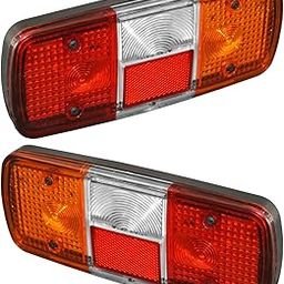 APSMOTIV LED Tail Lamp Back Light Assembly | Compatible with Mahindra Bolero Pick-up 2nd Gen & Maxi Truck Commercial Vehicles | Durable & High-Visibility Rear Light Set-14