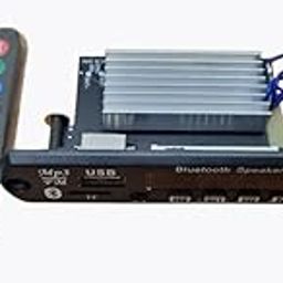 Bluetooth MP3 Player Module with 2x50W Built in Amplifier, Bluetooth USB and HI FI Output, Gold-APx55-25
