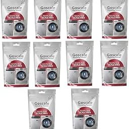 Descale Compatible for LG Scalgo Washing Machine Front Load and Top Load, Cleaning Powder, Descaling Powder, Drum Cleaner 100g Each (Pack of 10)(Style-02)-image-3