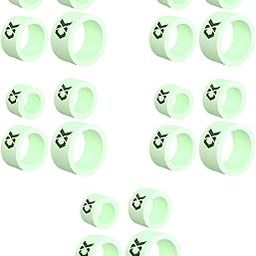 CALANDIS™ 20 Pieces Silicone Rod Grip Rings Versatile Rod Cover for Sea Outdoor Travel Luminous | Other Fishing Equipment | Fishing Equipment | Fishing-image-36