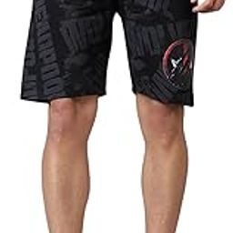 Official Deadpool & Wolverine Printed Regular Fit Shorts for Men-image-3