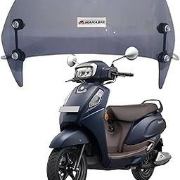 MAHABIR Windshield/Wind Screen Compatible with Scooter/Scooty Access 125 BS6, S1 & S1 Pro - Durable | Easy Installation | Enhanced Aerodynamics-image-6