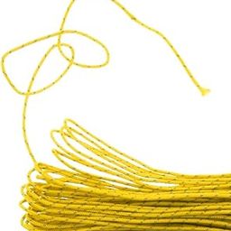 MERISHOPP 20M 1.8MM Camping Tent Awning Reflective Guyline Rope Runners Cord - Yellow| Tent Accessories | Tent Pegs | Tent Rope Set-image-4