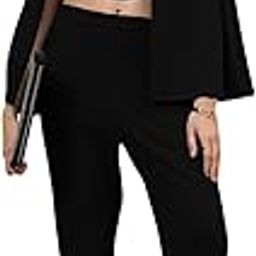 Black 3 Piece Corsage Blazer set-picture-54