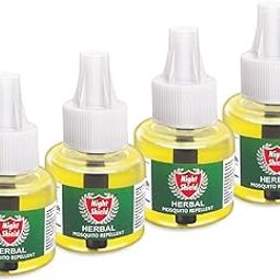 Herbal Mosquito Repellent Liquid Refill, Natural & Chemical-Free Mosquito Repellent, Protection, Safe for Kids & Pets - 45 ml (4, Multipack)-picture-12