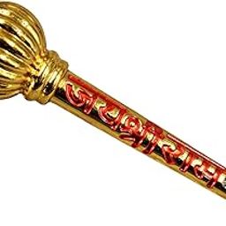 MASIPICKS | Idol Statue Jai Shree Ram Hanuman Ji Gada Showpiece for Home and Pooja Decoration | Murti for Home Decoration and Office Decoation-image-20