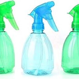 STOIC Spray Bottles Transprent Clean Squirt Bottle For Multi-Uses Spray Bottles for Mirror Cleaning and Plant Home Garden Foam Washing for Car Bike (500ml Multicolour) Plastic-15
