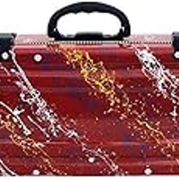 Miraj Musical Flute Hard Fiberglass Case/Cover/Bag/Box (RED Splash)-image-44