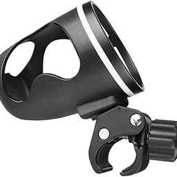 BESPORTBLE Rotatable Cup Holder for Stroller Walker Scooter and Bicycle Durable Bottle Bracket with Rotation and Sip Resistant Design Black-image-7