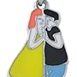 couple shape pendant necklace valentine-day special pendant for girls and boys-picture-26