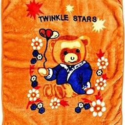 Baby's Super Soft Polyester Blanket with Cute Teddy Bear Print – Multicolor & Multi-Design – Pack of 1 (0–18 Months)-image-32