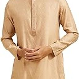 Men's Viscose Blend Thread Work Kurta (1pc)-image-33