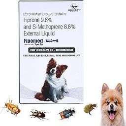 Medilogy Biotech Dog Spot on Solution 1.34ml for Prevention & Effective Control of Flea, Tick & Chewing Lice Treatment for Dogs Weighing from 10kgs to 20 kgs-Pack of 1-image-41