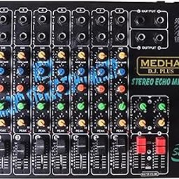 Medha Professional 8 Channel STERO Echo Mixer-image-26