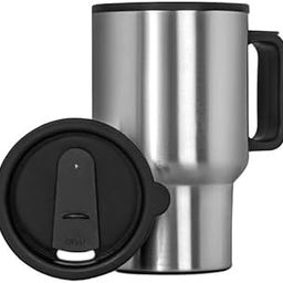 Car Heating Mug, 450ml, 12V, Stainless Steel-image-0