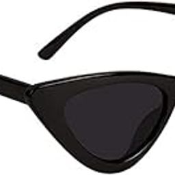Sunfriz Small Frame Skinny Cat Eye Sunglasses for Women Colorful Lens Mini Narrow Square Retro Cateye Vintage Sunglass-39