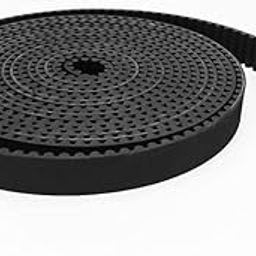 Zeelo 3D Printer Timing Belt, 2GT 15mm Width, 3M/5M/ 10M Toothed Belt GT2 3D Printer Timing Belt Pulley, 15mm Width 2GT Rubber Synchronous Timing Belt for 3D Printer (3m)-18