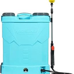 Neptune Simplify Farming Knapsack Battery Sprayer 12V x 8Amp | Telescopic Stainless Steel Lance | 20L Tank Capacity | Get 4 Nozzles | Ideal for Agriculture & Garden Spraying-picture-14