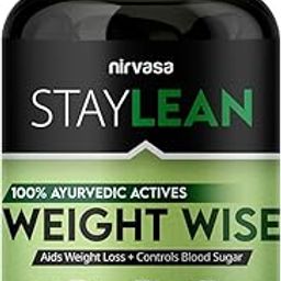 Nirvasa Staylean WeightWISE Tablet for Men & Women, for weight management, enriched with Methi Beej Extract 50%, Cinnamon Extract 20%, Black Pepper Extract 95%, Pure Ayurvedic, (1 X 60 Tablets)-image-5